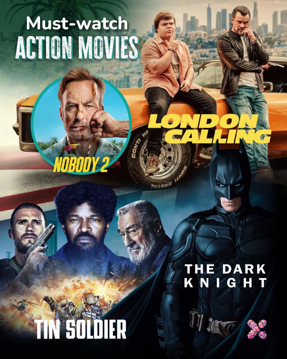 ShowmaxNG's tweet image. This Easter? We’re choosing action 💥 Get into these must-watch action flicks 🍿 #TheDarkKnight #TinSoldier