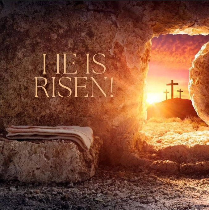 TheRebelWalk's tweet photo. He is Risen! https://t.co/krMkB8c4qg