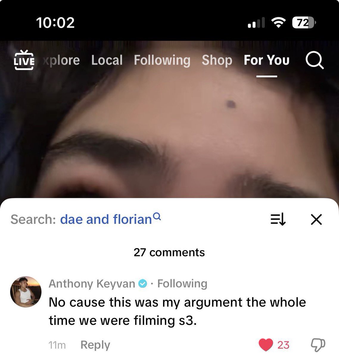 And some people really tried telling me the cast never criticized this season and they loved it so much.