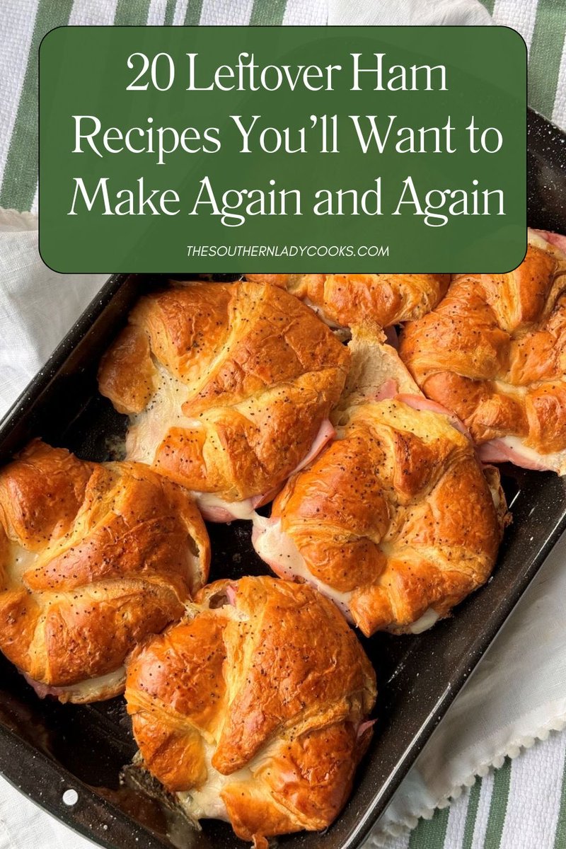 SouthLadyCooks's tweet image. Recipe➡️ thesouthernladycooks.com/ten-ham-recipe…
We have updated these leftover ham recipes and added new ones to make 20 recipes using leftover ham or just ham recipes to enjoy with your family. #recipes #food