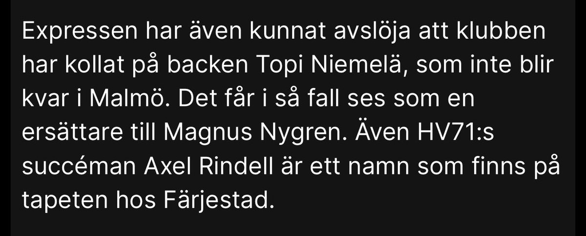 fillesson2424's tweet photo. #hv71 https://t.co/alkxK1GxZA