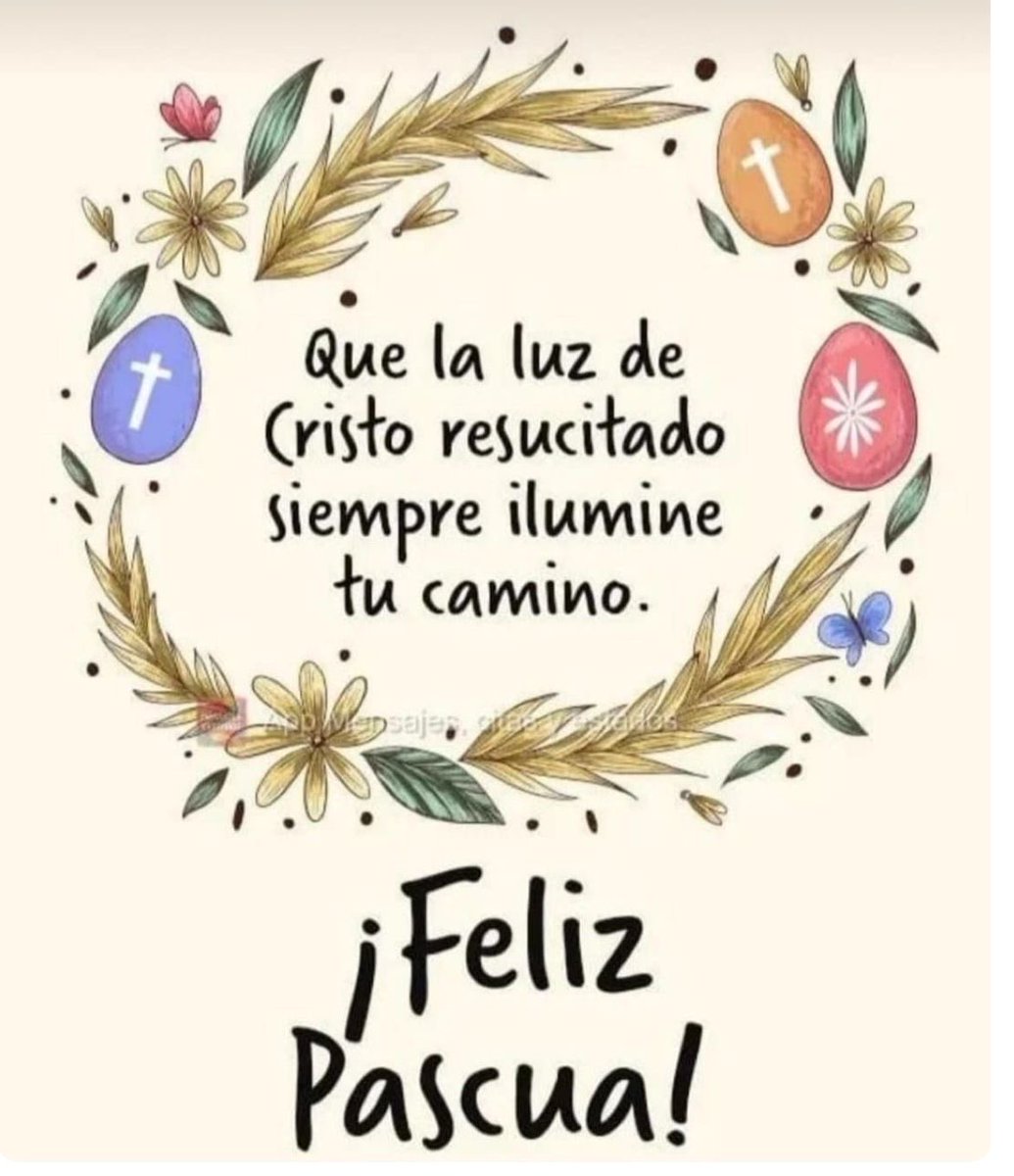 frayxavier's tweet photo. ¡Felices Pascuas de Resurrección! Nada ni nadie nos puede robar la esperanza.
#DomingoDeResurrección https://t.co/qu9nv1v1B0