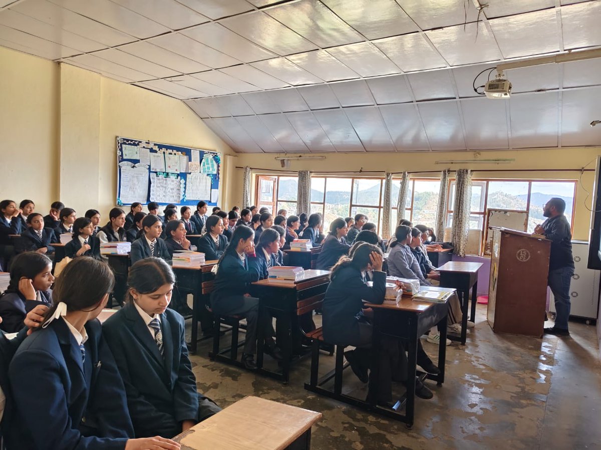 An awareness session on cervical cancer was organized for the girls of Class 8 &amp; 9.On this occasion, the school doctor sensitized the students about the causes, symptoms, preventive measures, &amp; the importance of timely vaccination related to cervical cancer <a href="/NVS_HQ/">NVS INDIA</a>