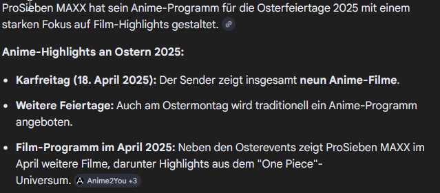 SchnappeBraanan's tweet photo. @ProSiebenMAXX Mal ganz blöd gefragt. Sagtet ihr nicht erst was von Home of Anime? Als 2025 Liefen am Karfreitag 9 Filme. OsterMontag auch. 2026 seh ich mehr Knight Rider und Storage Wars...... https://t.co/QjhzOSO6Ue