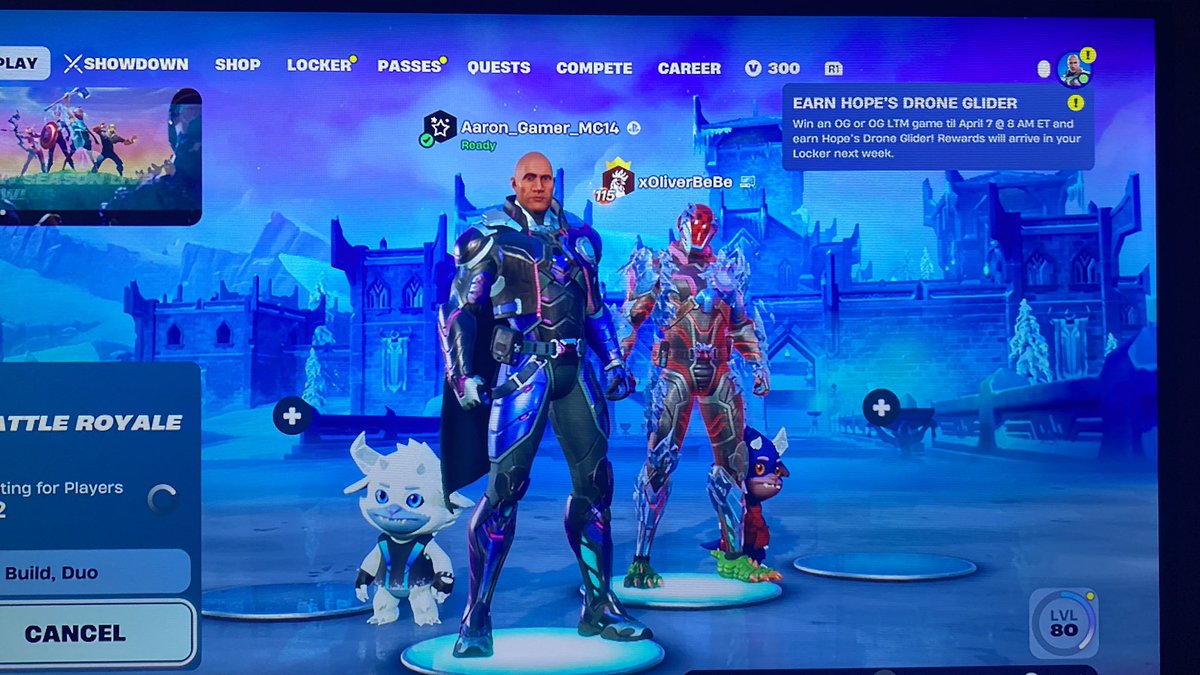 FlareAx77's tweet image. The duo Foundation🔥🔥🐐🐑
#fortnite 
#chapterseven
