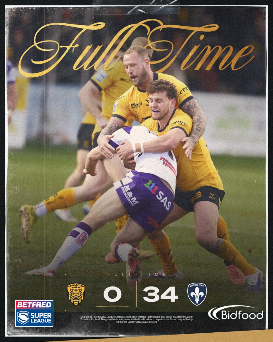 Castleford Tigers tweet media