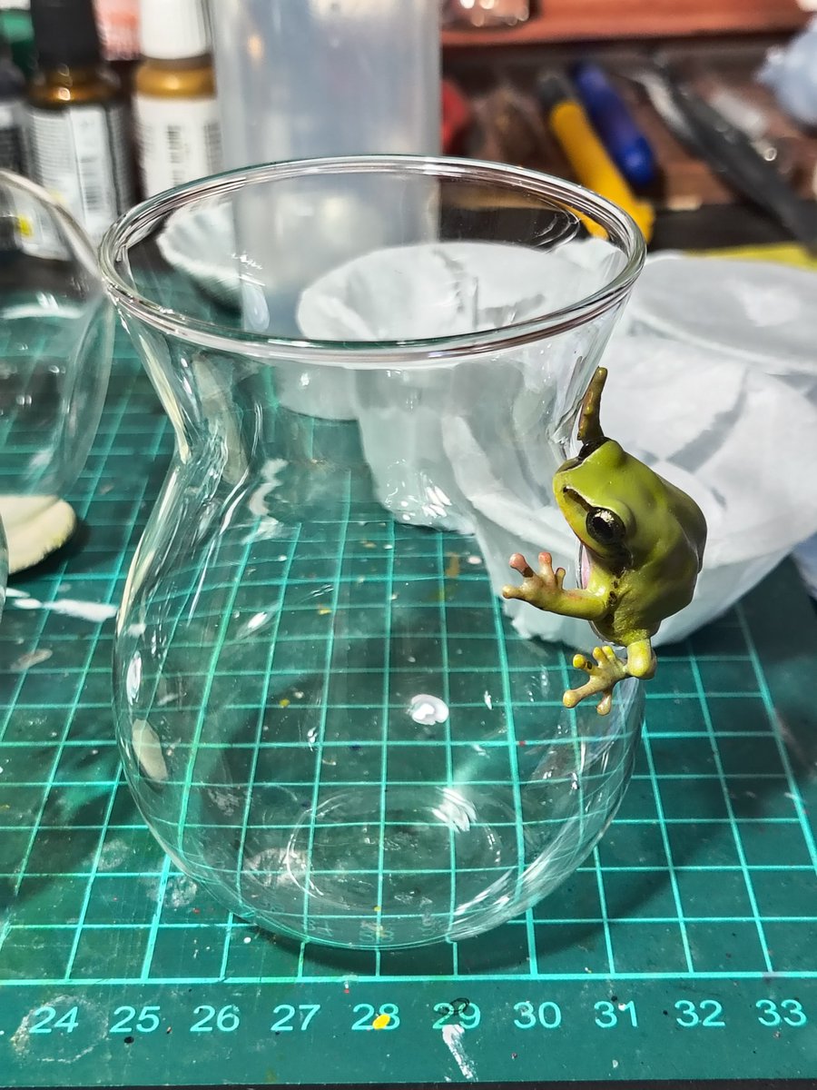 Bakaeru_model:蛙の棚 tweet media