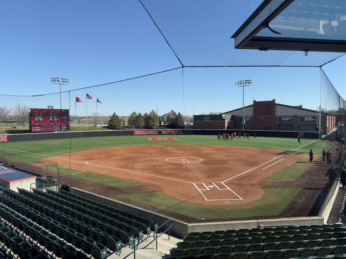 _Jack_Lyons's tweet photo. Easter Sunday softball action on @BigTenPlus between @RUSoftball &amp; @HuskerSoftball 
Catch me and @HarmonJohnsen5 on the call at 12 CT https://t.co/zkhvWV6h9u