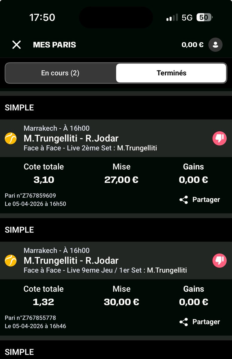 Rayane494179's tweet image. Un seul message commencer jamais les parie.
J’ai une centaine de screen les gars faite très très très attention .
#unibet #betclic #teamparieur #winamax