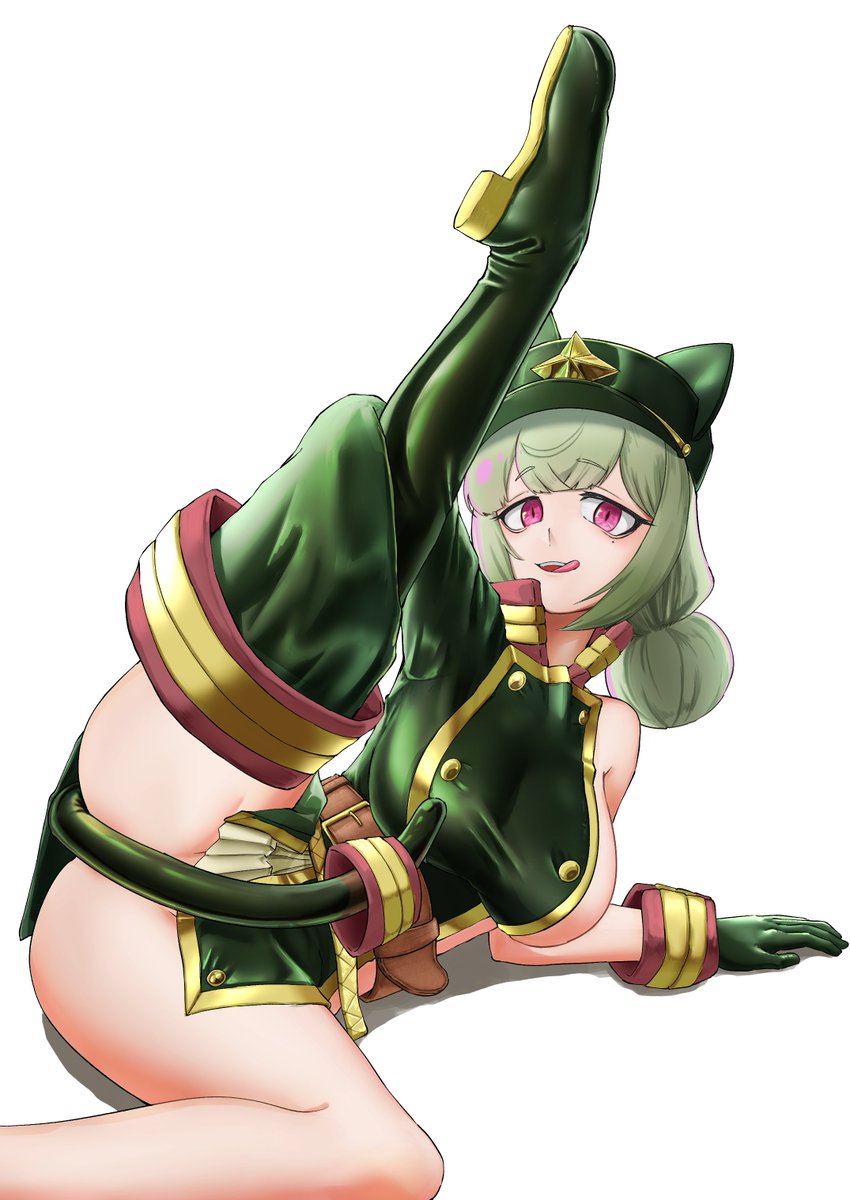 「みて〜あたしって柔らかいんだよ」
#魔法少女にあこがれて
#まほあこ
#レオパルト 