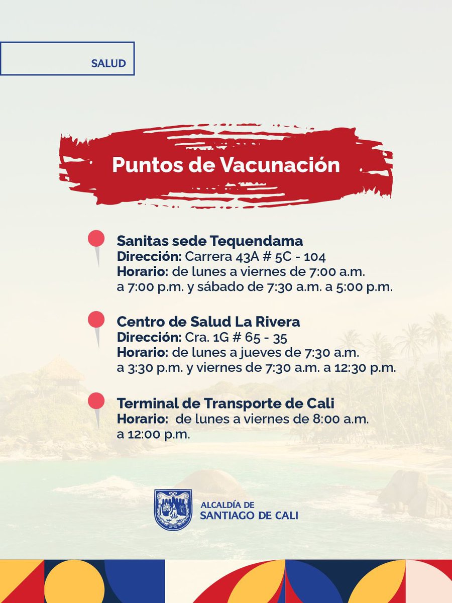 Secretaría de Salud Pública de Cali tweet media