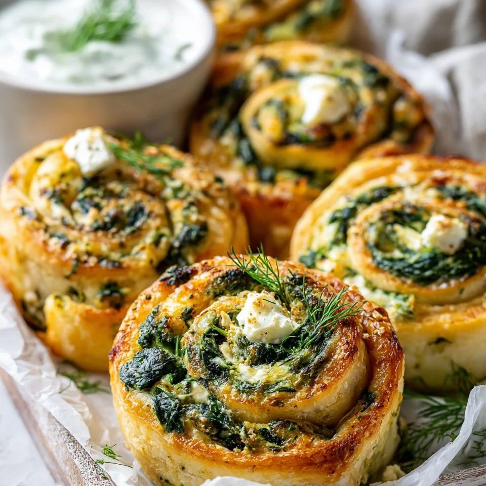 ann_ann886's tweet image. Spinach Pinwheels