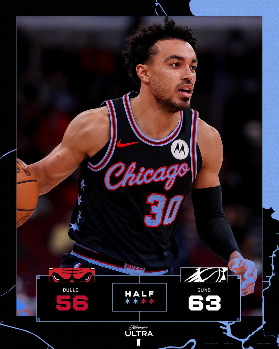Halftime.
Tre Jones: 15 pts (6-7 FG), 5 ast