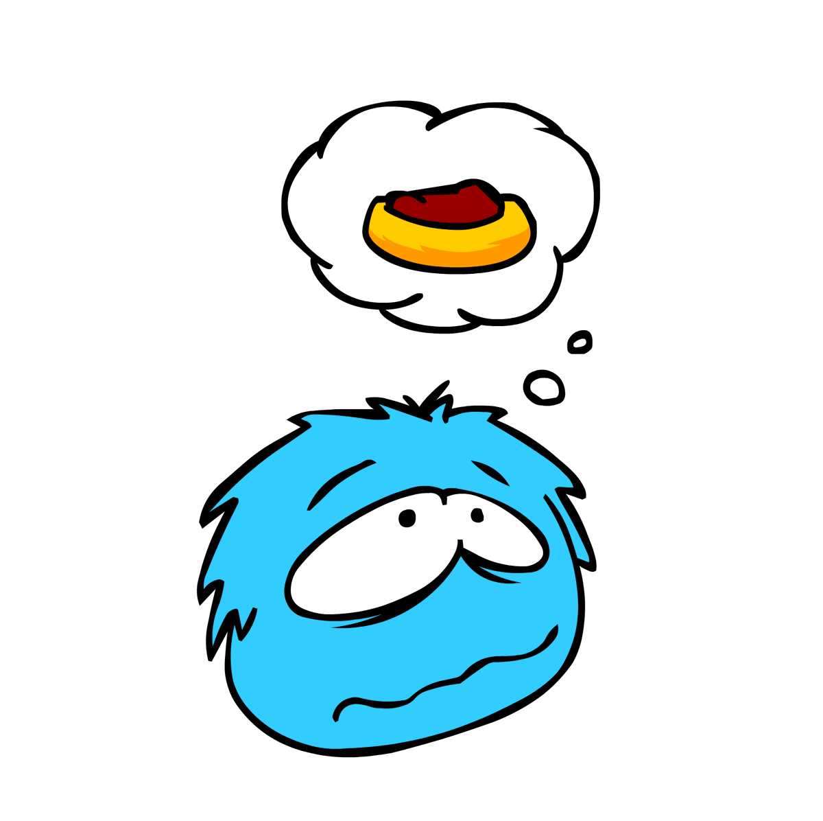 IglooLane's tweet photo. Hungry Puffle https://t.co/P25M2zEyaw