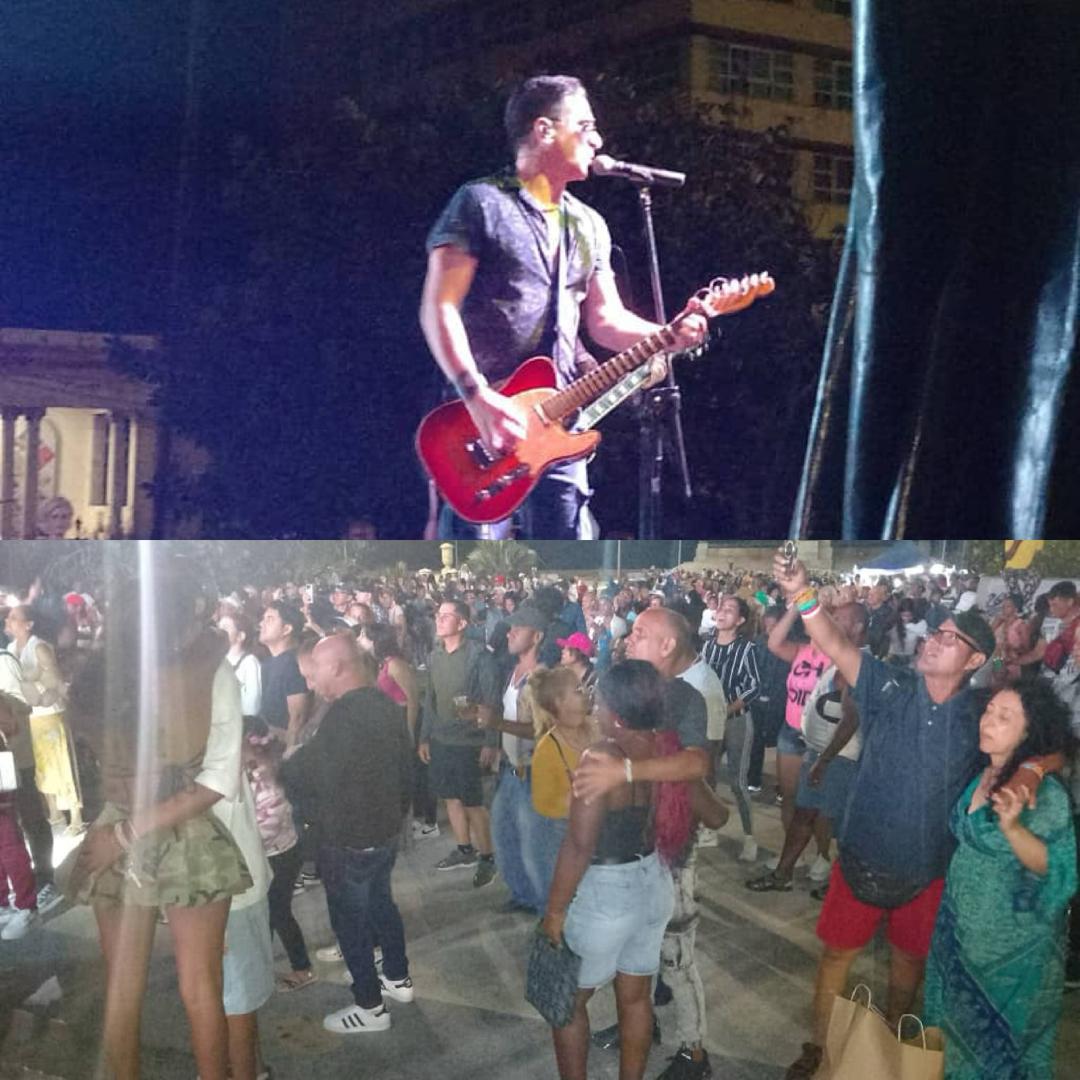Se realizó concierto de David Blanco en la Piragua, celebrando el aniversario de nuestra UJC y la OPJM.
#LaHabanaViveEnMí