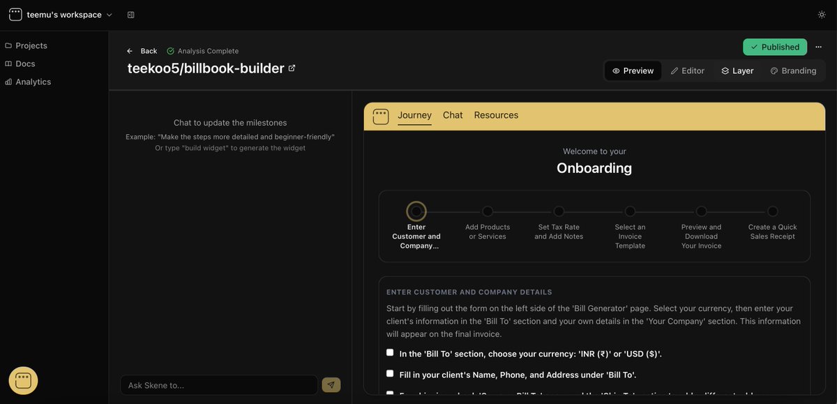 startupbuffer's tweet image. 🚀 Featured Startup Alert!

Check out Skene - now featured on StartupBuffer!

Achieve PLG faster with automated growth loops, onboarding and activation tuning.

🔗 Learn more: startupbuffer.com/startup/skene

#Startup #Innovation #Featured #StartupBuffer