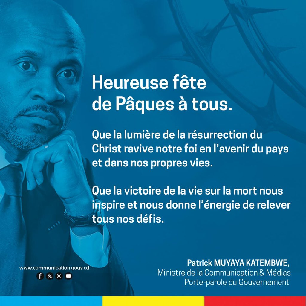 Patrick Muyaya tweet media