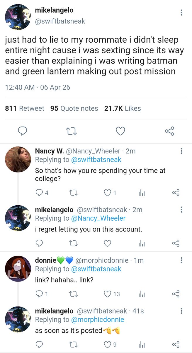 nightchildmike's tweet image. just for #fun