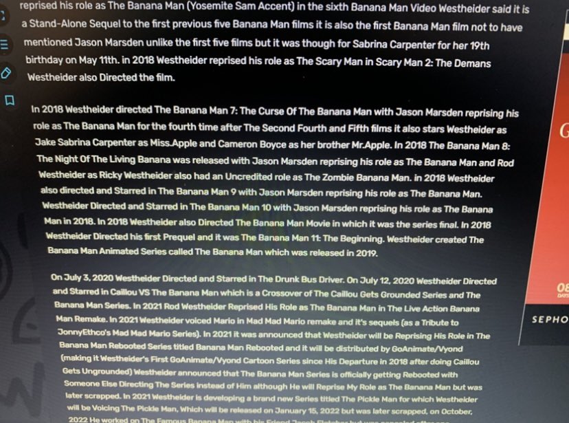 TheRWestheider's tweet photo. This Sucks Wikitubia is deleting my page on April 16, that has been on here for 6 years I really don’t want them to delete it that’s mostly how people finds me on here and follow me at this point I really need a @Wikipedia page @IMDb page and @FamousBirthdays page about me https://t.co/lBaB5V1VTl