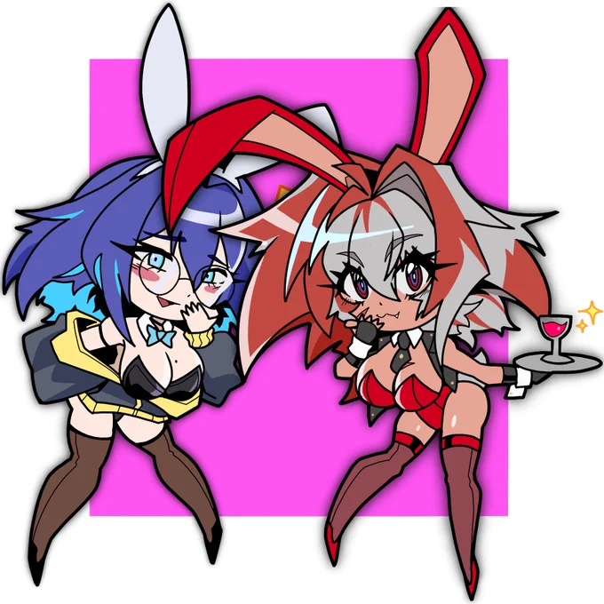 Spend Easter with cutie bunnies Astra and Meru~