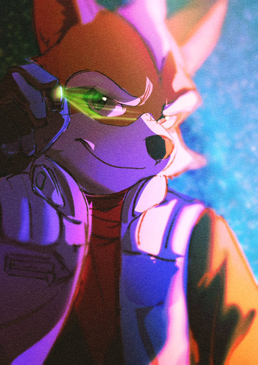 hegl_7102's tweet photo. Also, what a joy to see Fox on the big screen! Easily one of the best parts of the movie. Watching the kids light up when he appeared was something I was not expecting.
I made a little sketch, finals are killing me right now💀
#starfox https://t.co/J4pexfho8G