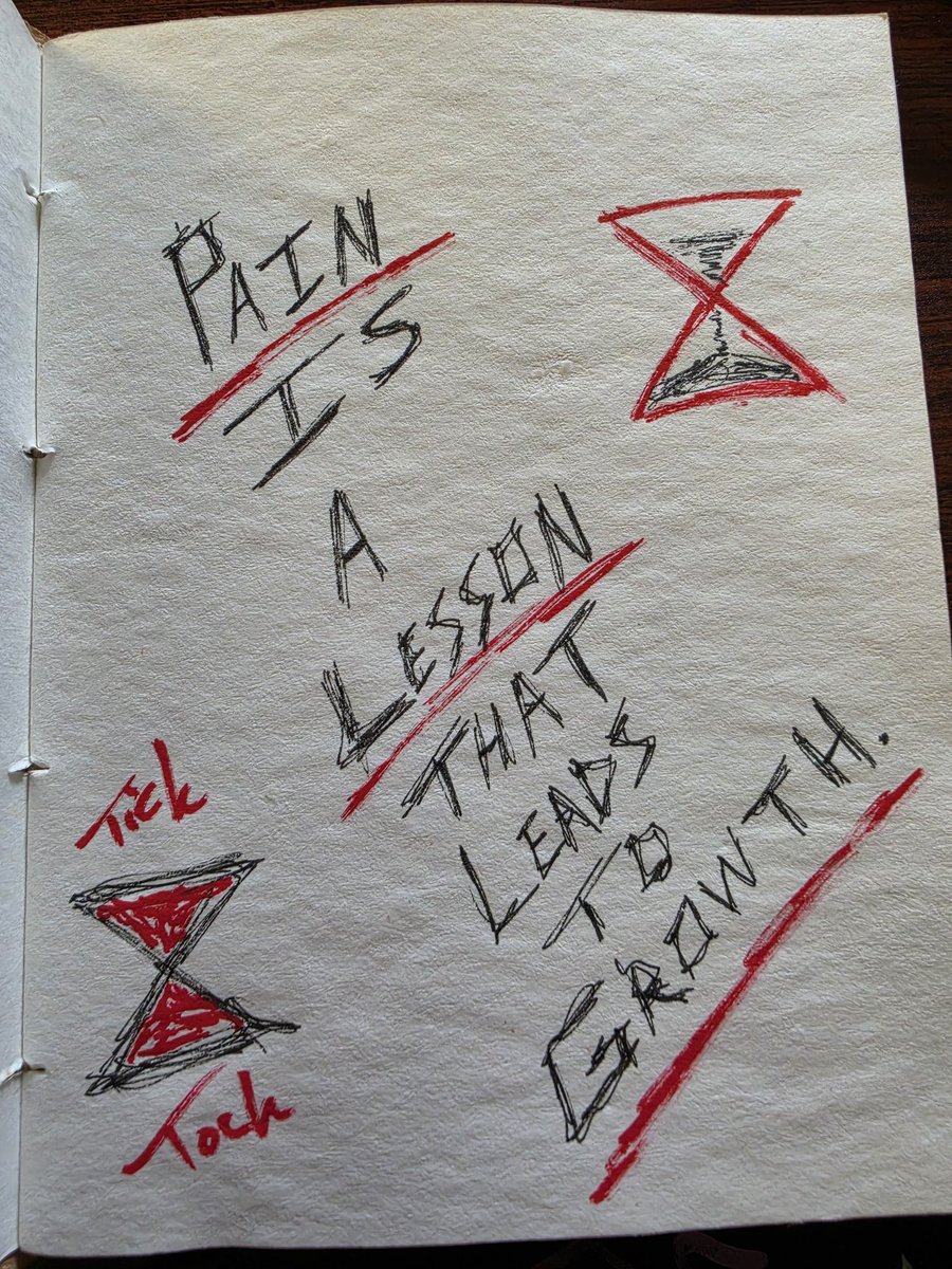 ShovanDaiatus's tweet image. So last week at #SquaredCircleExpo in Indy I got the chance to meet @realKILLERkross and his wife @Lady_Scarlett13 , autographs and photos. I also asked for a tattoo design. He amazingly obliged, took the time and made this for me in a book I had with me.