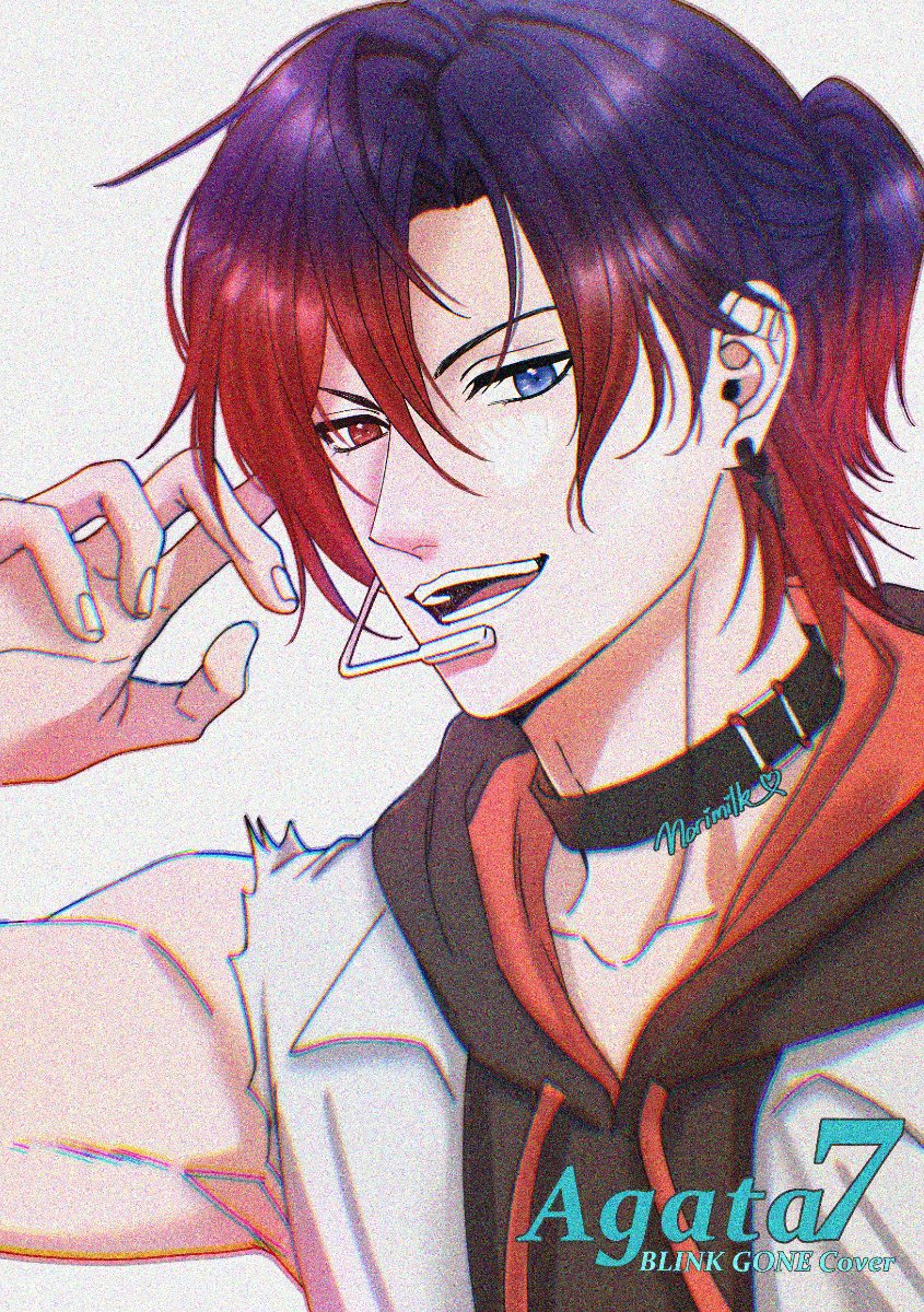 Norimilk's tweet photo. Blink Gone cover by @Agata_Seven & @.TrisFushimi Please check it out!
#AgaART #agatasketchlog 017/100 https://t.co/VrFKYaweuT