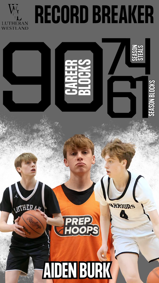 Burk_Basketball's tweet photo. This past season I was able to break 3 school records as a Junior. Career Blocks (90), single season blocks (61), Single season Steals (74).  Currently in 3rd place for career steals and assists And 9th for total career Rebounds. @HankampScott @BrzezinskiAlec @Gilbert_Hoops https://t.co/Dmz6xoswvw