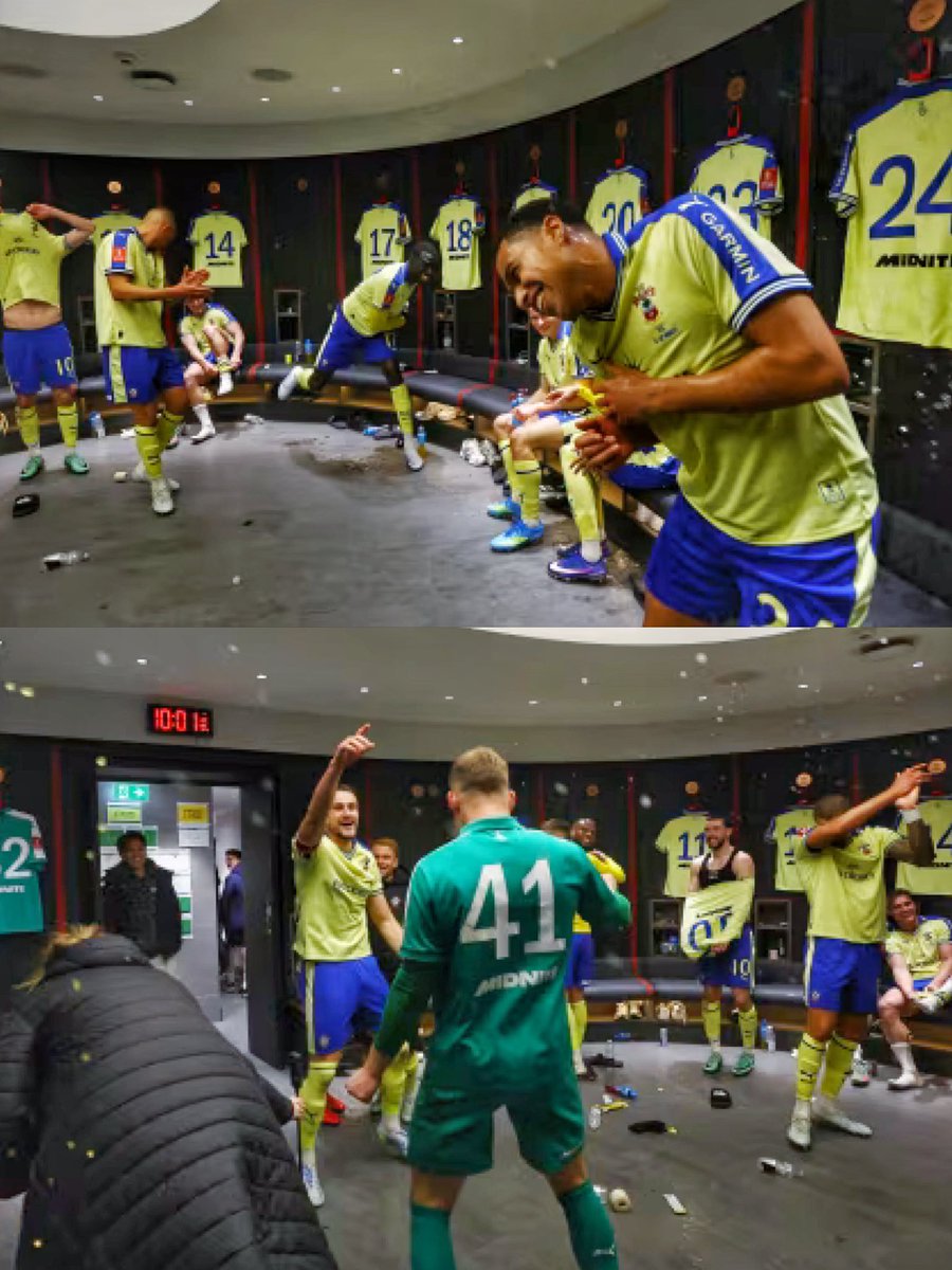 FansTribeHQ's tweet image. ON THIS DAY, 1 Day ago, Championship side Southampton knocked out Europe’s best Team Arsenal out of the FA Cup Quarterfinal courtesy of a 2-1 victory. 😬

#southampton #arsenal #facup