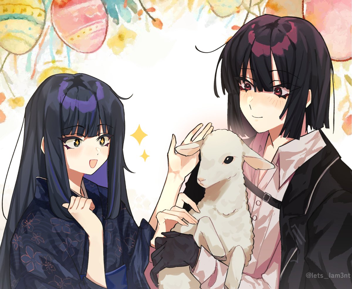 lets_lam3nt's tweet photo. happy birthday ryoshu!!!
and happy easter everyone! https://t.co/m8wQp7grWy