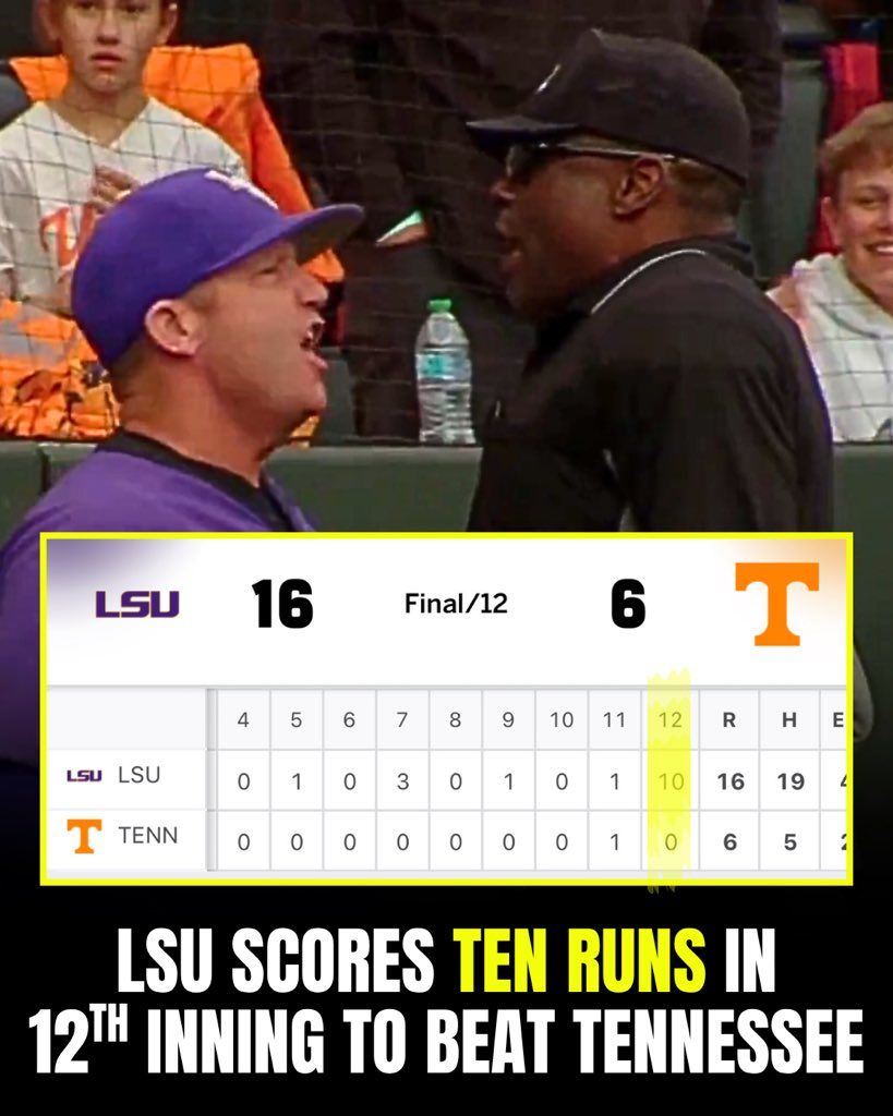 verdinverdict's tweet image. #LSU RALLIES to come back and win the series vs #Tennessee behind the bat of Cade Arrambide 

Who now is the ONLY LSU Tiger to hit four home runs in a SINGLE GAME