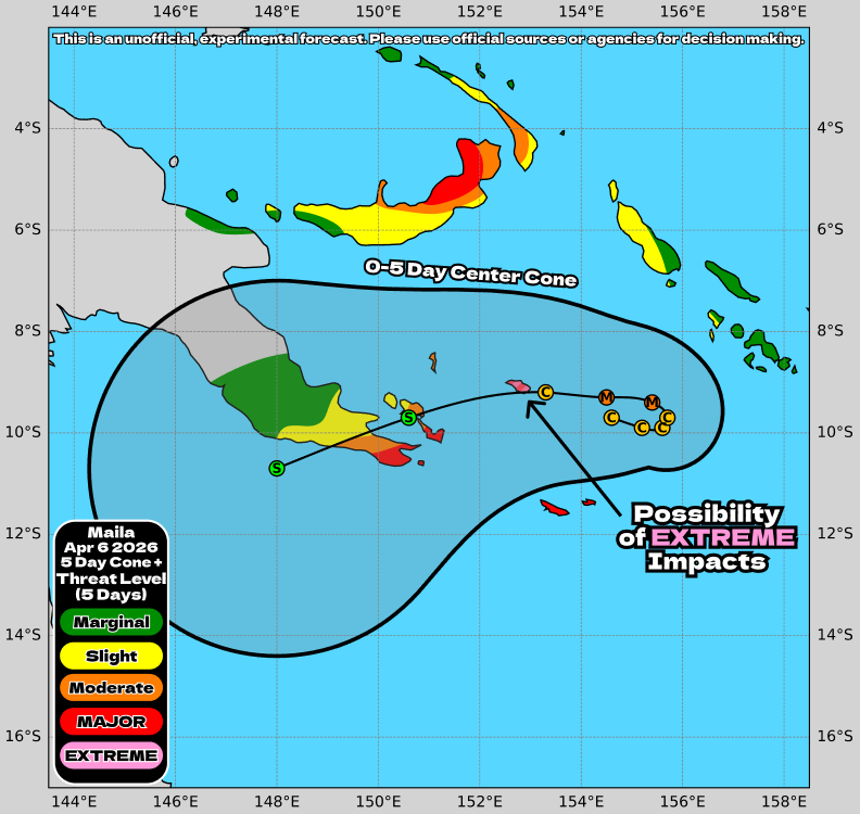 hurricane_chase's tweet image. Well #Cyclone #Maila is continuing to intensify and is expected to become a MAJOR CYCLONE near Papua New Guinea and deliver potentially CATASTROPHIC IMPACTS to the country. Will have a live stream up later today answering your questions!

#wx