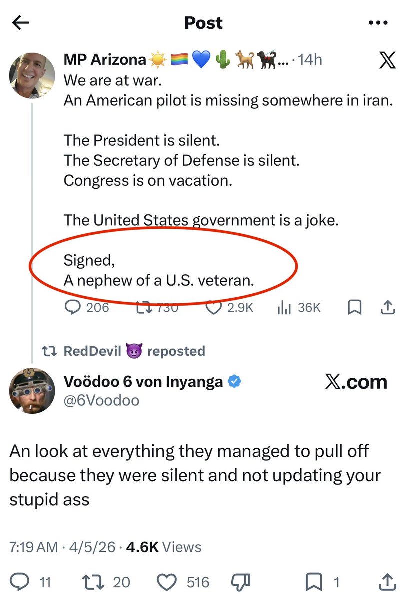 This has broken containment, I found it elsewhere. Absolutely dying <a href="/6Voodoo/">Voödoo 6 von Inyanga</a>