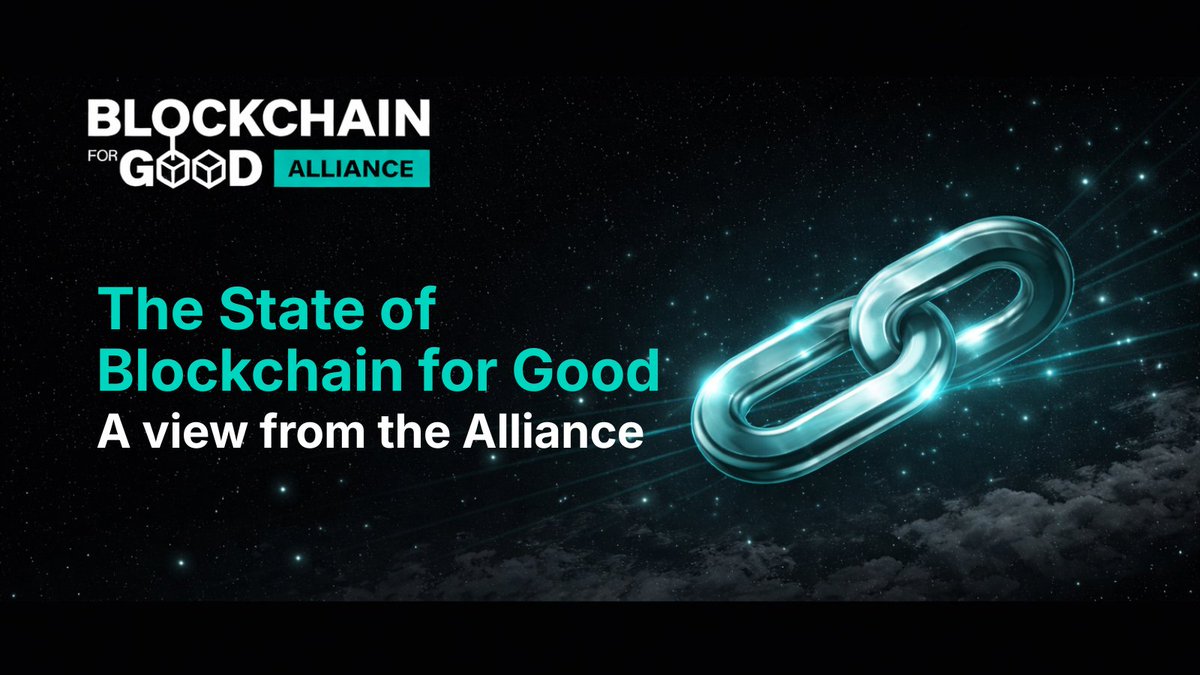 Blockchain for Good Alliance (BGA) tweet media