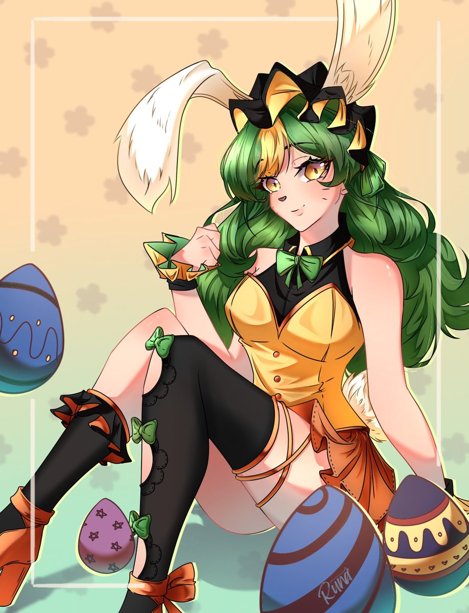 RunaMaroding's tweet photo. Comissão de YCH de Páscoa  ˖Ი𐑼⋆
Para @Ki_Abacaxi 🥕 https://t.co/51NGu05wvc