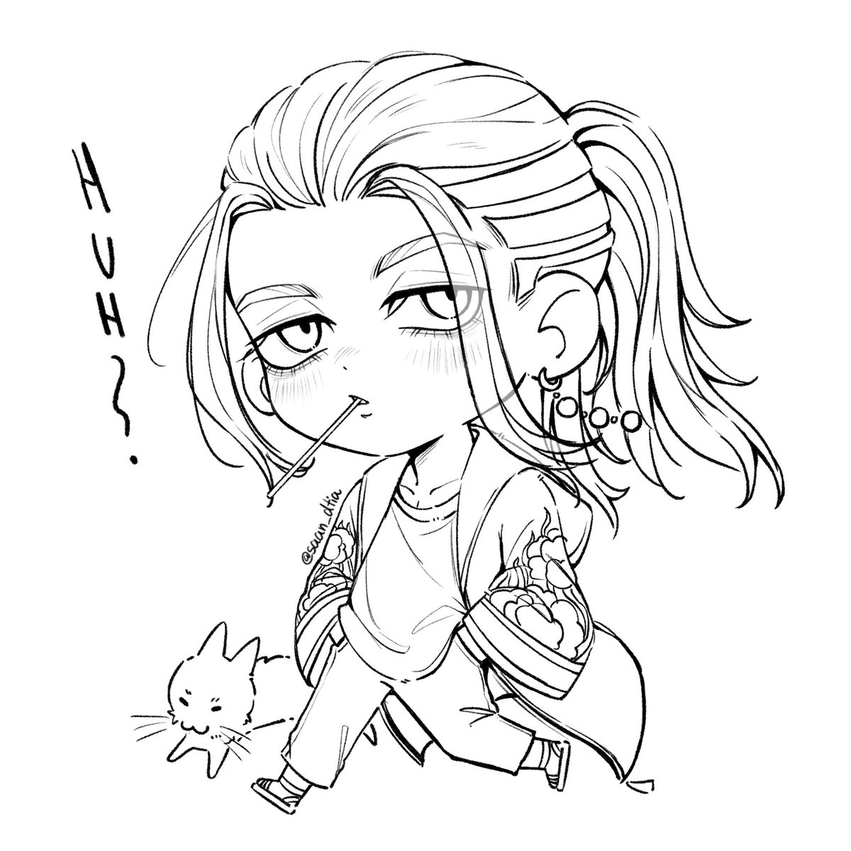 saan_dtia's tweet image. 🧍‍♂️เเฮะๆ ตุ้งเช้ครับอ้าย

#TokyoRevengers #東京リベンジャーズ #東卍FA