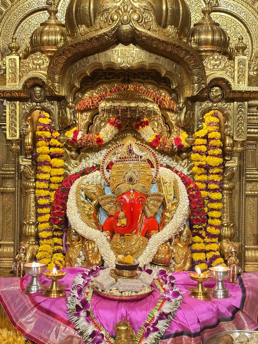 Shree Siddhivinayak Ganapati Temple Trust tweet media