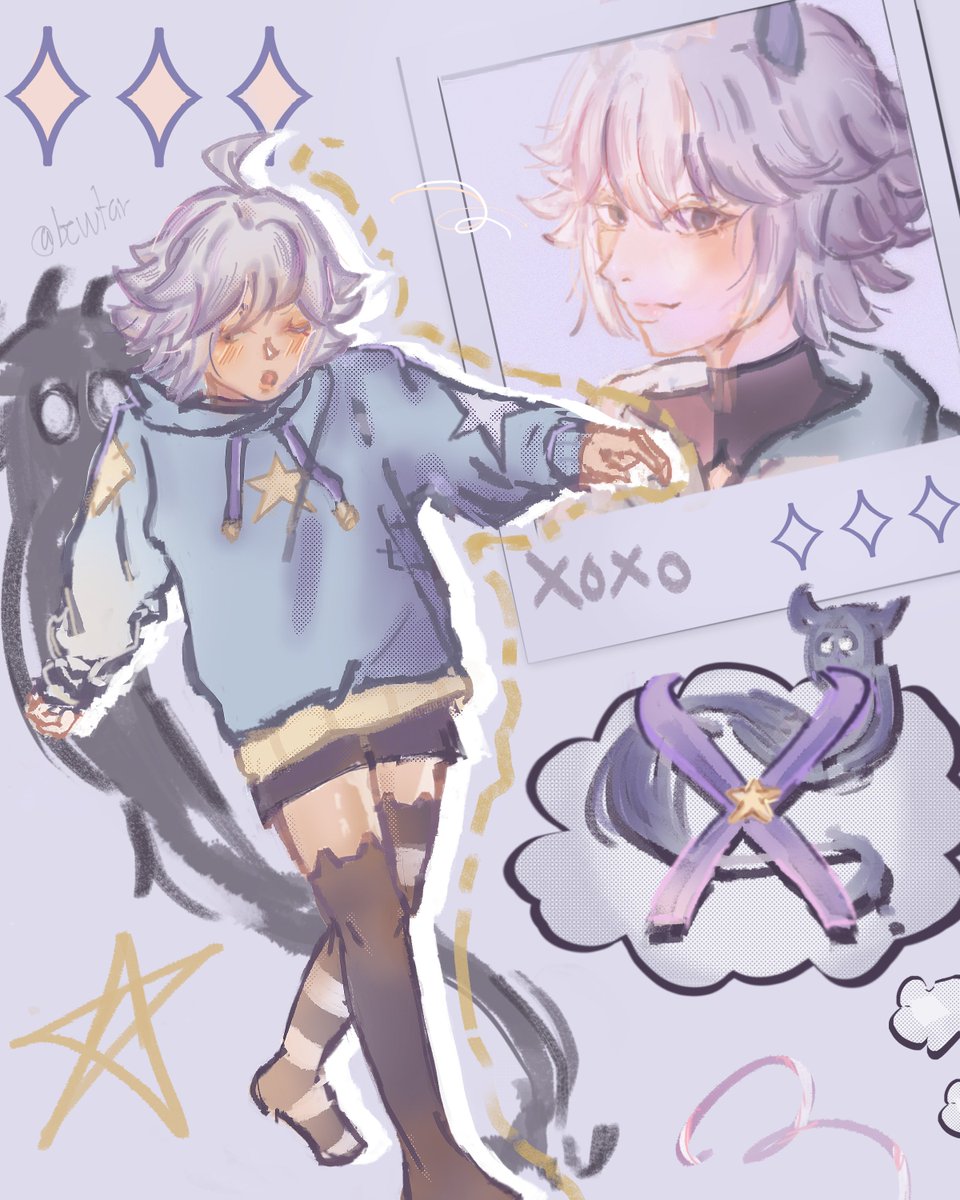 ✖️
#artmoots
Credit:(Kaedehara Kazuha's Oc)