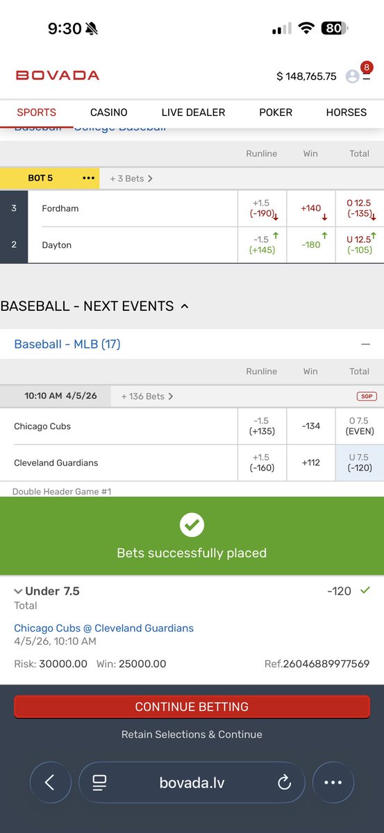 TweetyFades's tweet image. HAPPY EASTER!!🐰 

Three MLB Plays Locked In! 

⭐️25* CHC/CLE Under 7.5 (-120)
⭐️15* Pittsburgh Pirates ML (-126)
⭐️15* SD/BOS Over 9 (-115)

Good luck!
#VIP⭐️