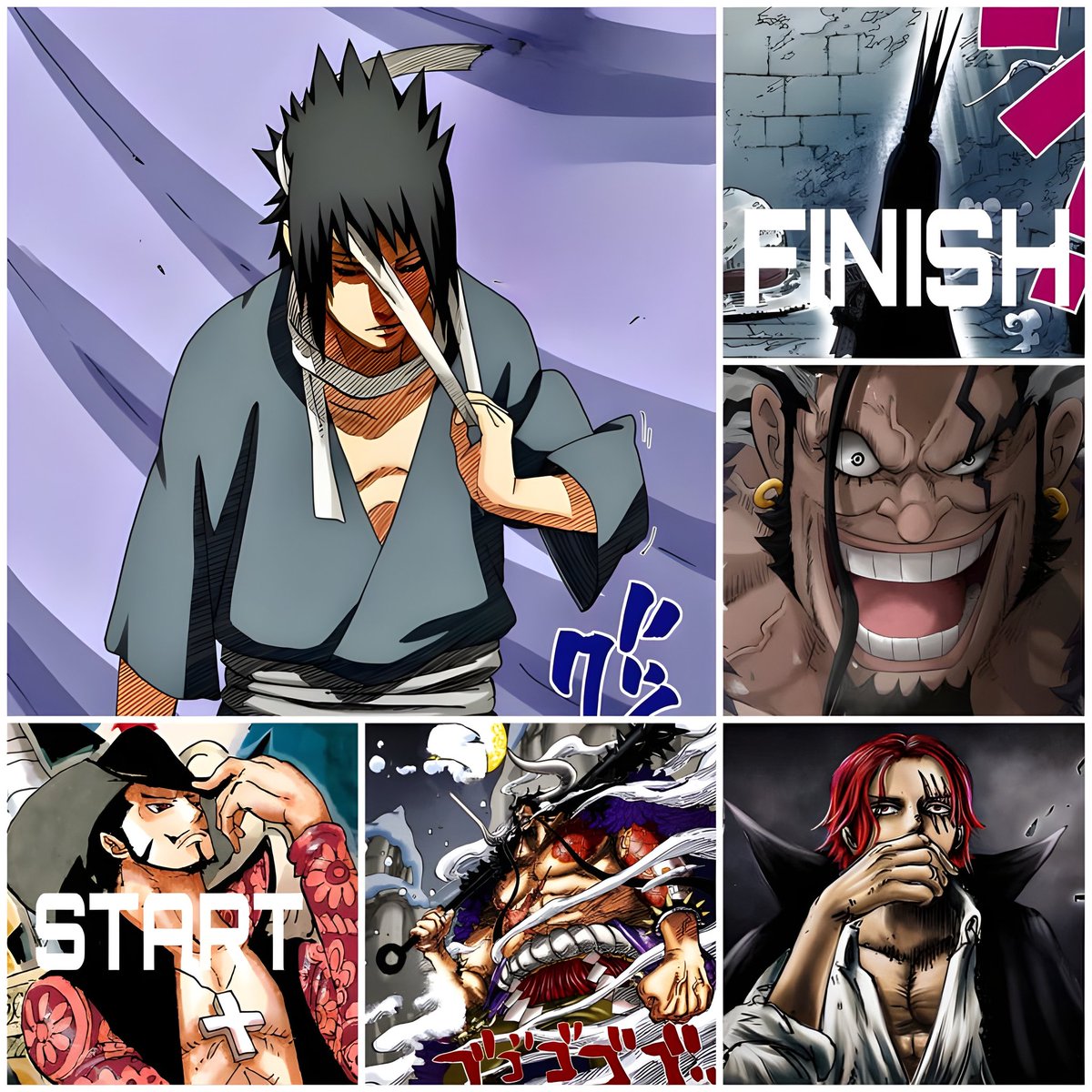 Sasuke Uchiha runs the One Piece Gauntlet. Where does he stop, or does he clear?
