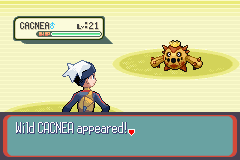 XortaClanc's tweet photo. 🌟 Shiny Cacnea🌟

In Pokémon Sapphire after 6820 encounters!
2/4 for this route, I will stay until I get 4/4.

Same game as the Baltoy! 😊 https://t.co/b2SKKKSU8l