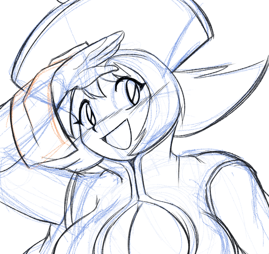 I was in a huge lei lei mood so have this lil sketch as I drew it with much confidence