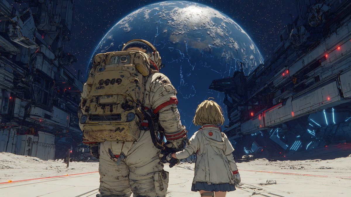 OddlyTrueJp's tweet image. 🎮 Capcom's brand-new IP "Pragmata" launches April 17 — a sci-fi Moon adventure where you shoot AND solve hacking puzzles simultaneously.

After 5 years of delays, the free demo is converting skeptics. Your brain will thank you.

#Pragmata #Capcom #REEngine #Switch2