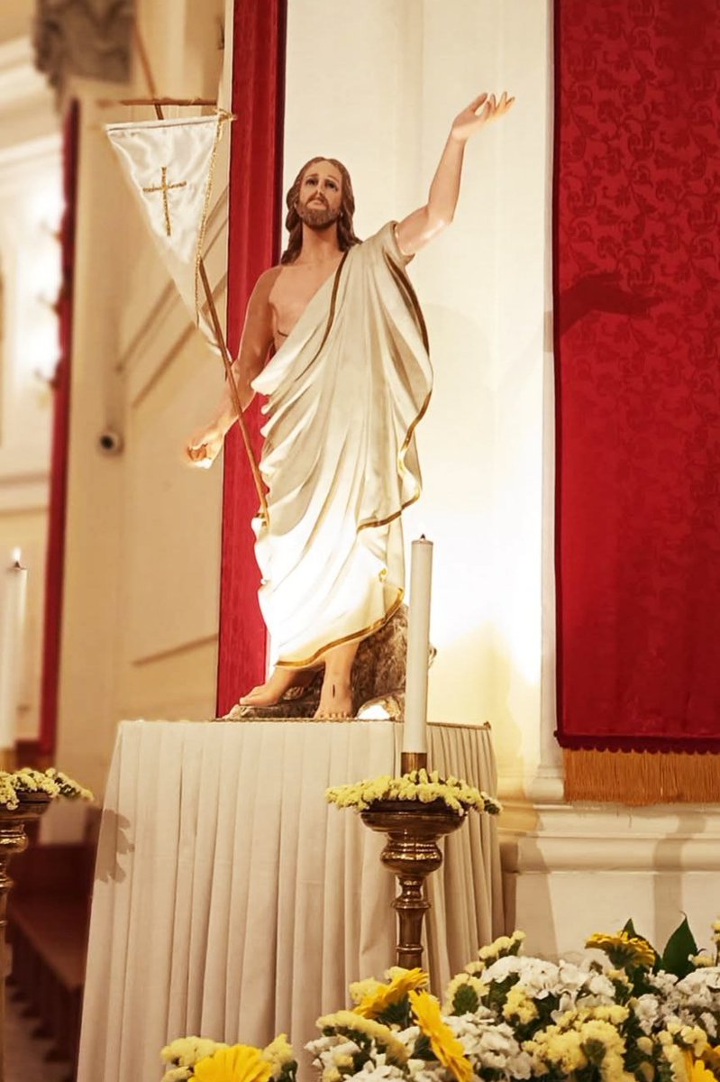barbaramanni1's tweet photo. Happy Easter 
Buona Pasqua 
Gesù è veramente Risorto
Alleluia 
Buona Domenica 
#5aprile https://t.co/kZHOX4OvX9