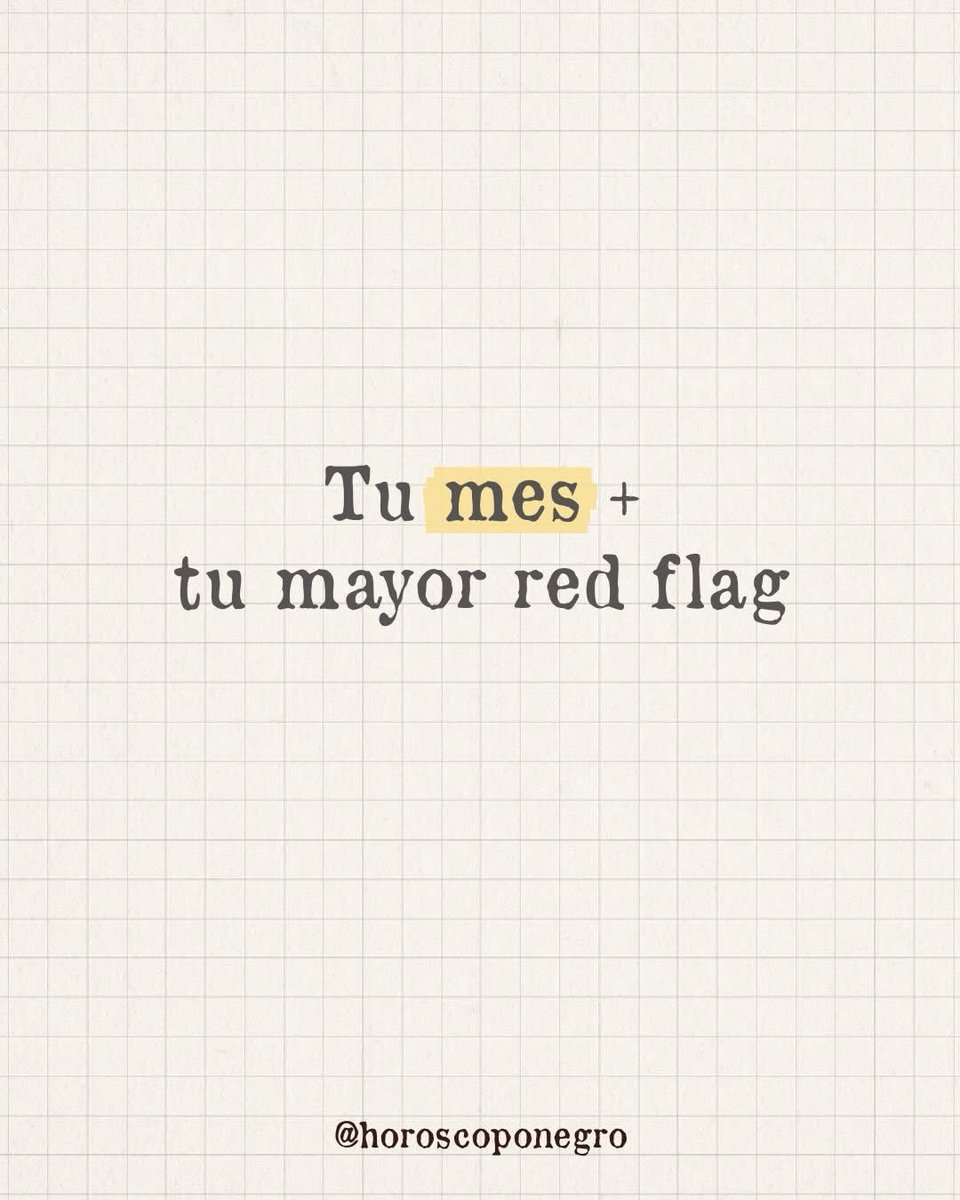 capricornio_hn's tweet photo. Tu mes + tu red flag 🔮 https://t.co/ICHZ4cP4gs