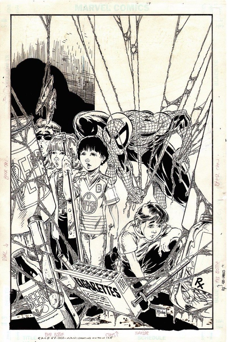 Have A Great Day. 

Art by Todd McFarlane.
