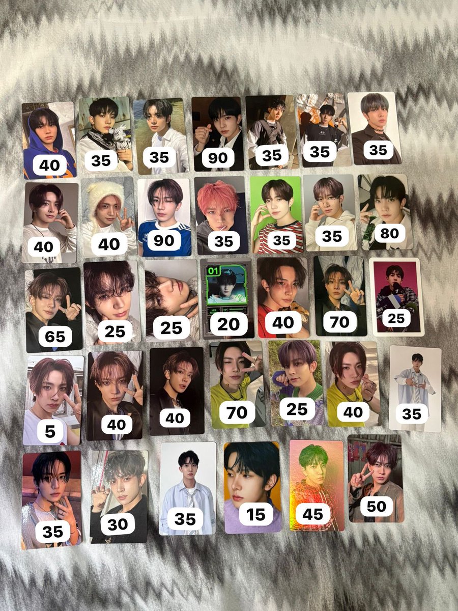 ✭ venda/vendo heeseung photocards!

✭ valores na imagem + frete fixo de r$ 14.
✭ mando fotos e vídeos.
✭ posso reservar com certeza de compra.
✭ feedbacks: <a href="/910llector/">📬</a>