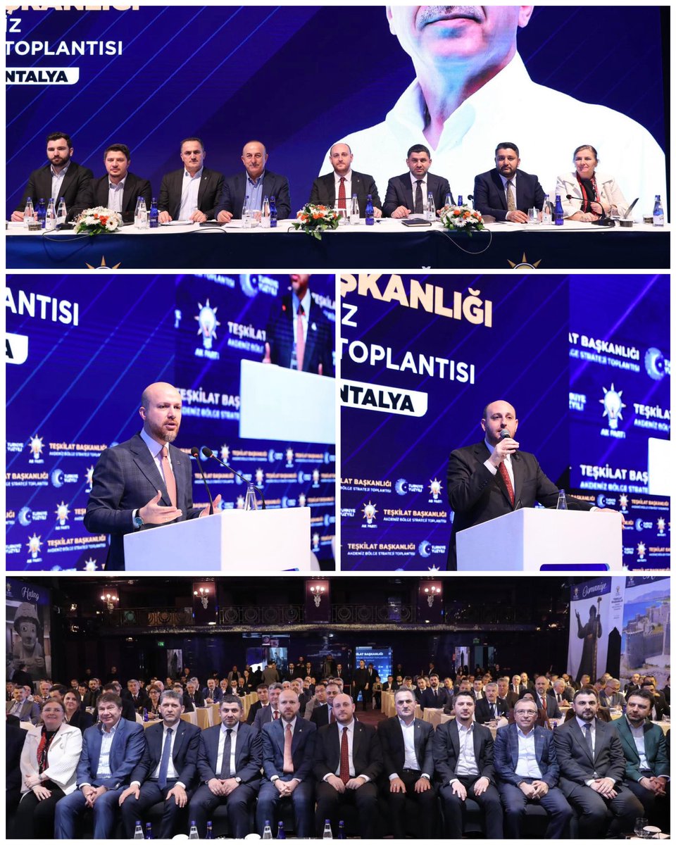 AdemAldemir33's tweet photo. Genel Merkez Teşkilat Başkanlığı olarak, Antalya’da düzenlediğimiz Akdeniz Bölge Stratejisi Toplantımızı tamamladık.

Toplantımız; Genel Başkan Yardımcımız ve Teşkilat Başkanımız Sayın Ahmet Büyükgümüş ve Dünya Etnospor Birliği ve İlim Yayma Vakfı Mütevelli Heyeti Başkanı Sayın Bilal Erdoğan’ın konuşmaları ve gerçekleştirilen müzakerelerle tamamlandı.

Toplantımızın hayırlara vesile olmasını diliyor, emek veren tüm teşkilat mensuplarımıza teşekkür ediyoruz.