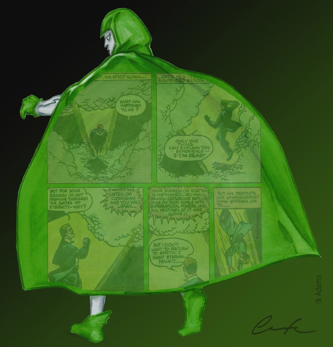 ChuckBrouilette's tweet photo. #HappyBirthday #BernardBaily #comicArtist w #EngagingSimplicityOfStyle #sinisterAndAustere worked @ #EisnerAndIgerStudio introduced #TexThompson in #ActionComics #1 coCreated #TheSpectre & #TheHourMan @DCOfficial laterStarted #BailyPublications w #MacRaboy Kane/Infantino/Frazetta https://t.co/BA7BC1oHn5