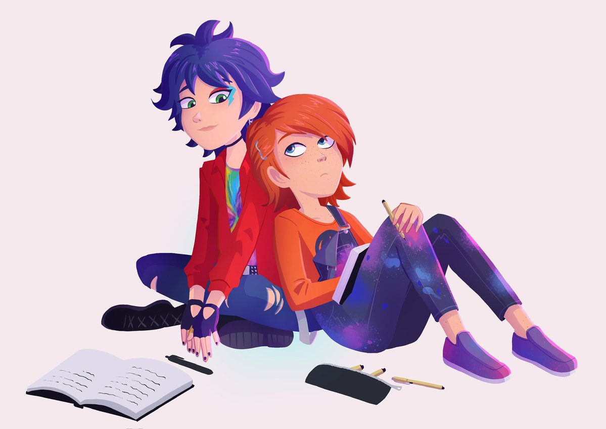 forgot to post this here!
#marcaniel #miraculousladybug